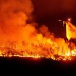 Wildfires and heatwaves can be exacerbated by this strange wind