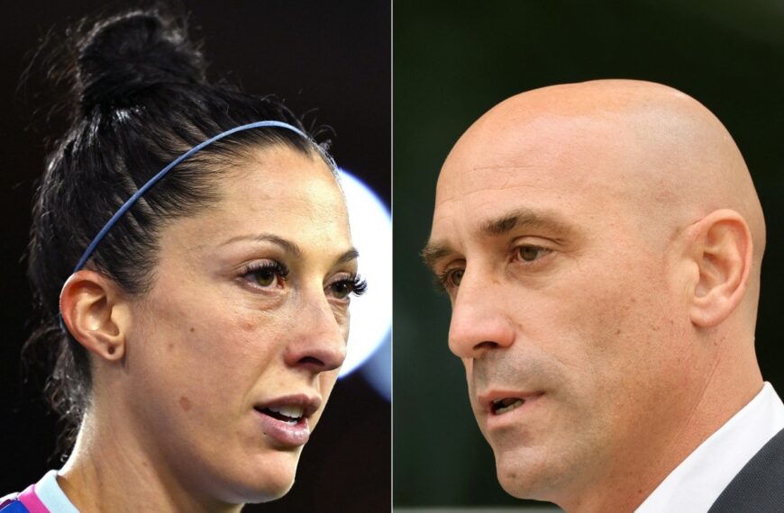 Ex-Spain soccer boss Rubiales fined for World Cup kiss.