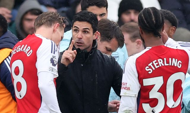 It's not in our hands - Mikel Arteta 'very angry' after Arsenal's title setback