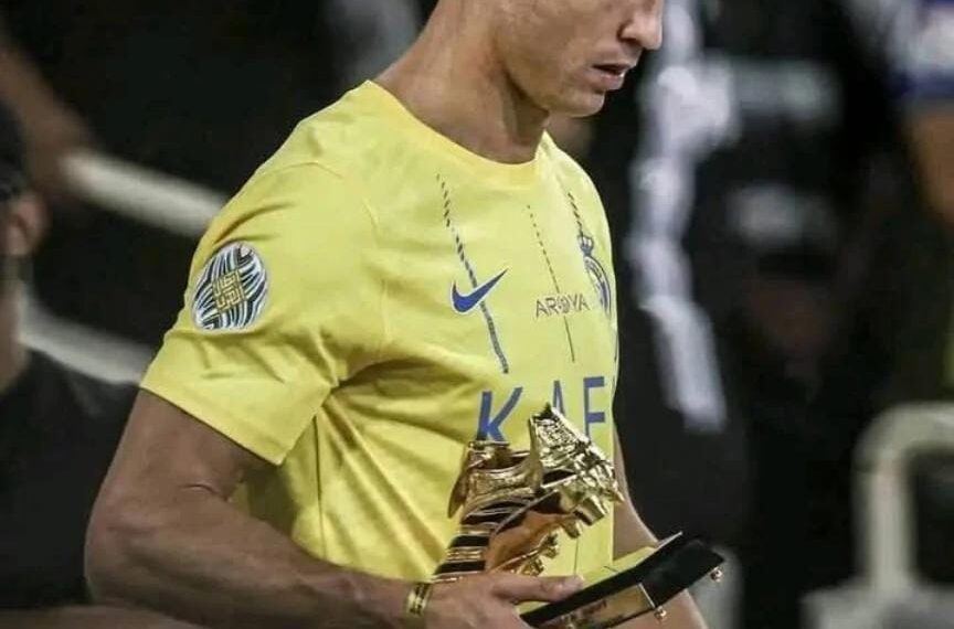 CR7 will be awarded the GCC Golden Boot for being the Top Scorer of the 22 Arabian Football Leagues