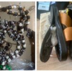 BREAKING NEWS: The NDLEA has Intercepted Cocaine Concealed In Prayer Beads and Shoes.