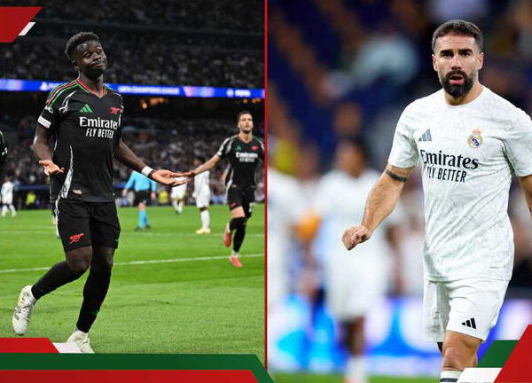 Why Dani Carvajal and Bukayo Saka clashed at…