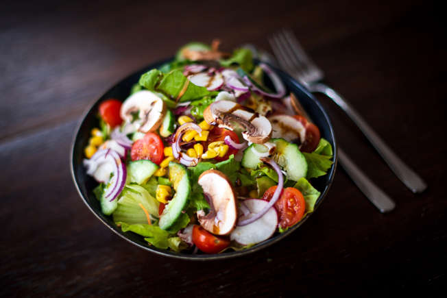 The effects of eating salad…